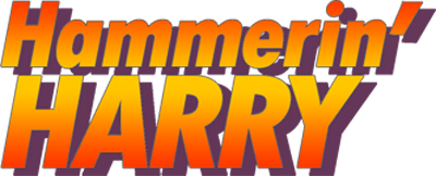 Hammerin' Harry logo for NES